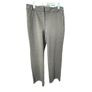 Pantalon Habillé Femme Dana Buchman – Gris, Jambe Droite, Taille 10